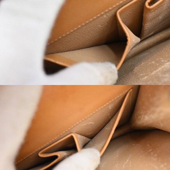 CELINE Logo Macadam Pattern Hand Bag PVC Leather Brown GHW Italy 67EF790 - Picture 14 of 16